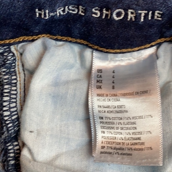 American Eagle super stretch hi rise Shortie short - Picture 4 of 4
